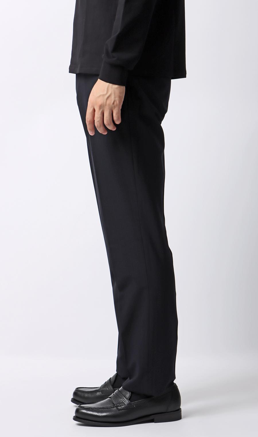 スタイリッシュスラックス【CONTROLα】【セットアップ着用可】 ネイビー S