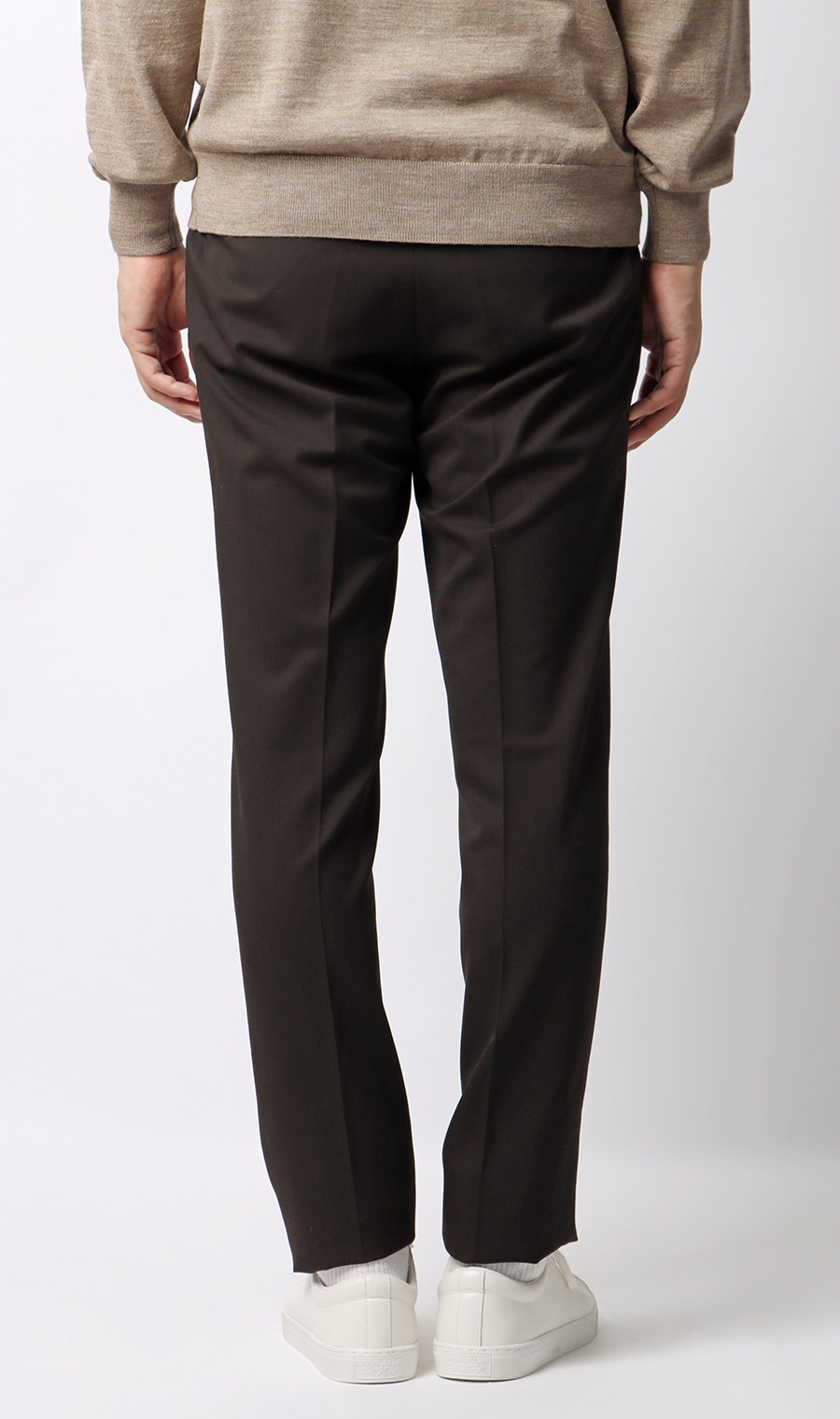 スタイリッシュスラックス【CONTROLα】【セットアップ着用可】 ブラウン S