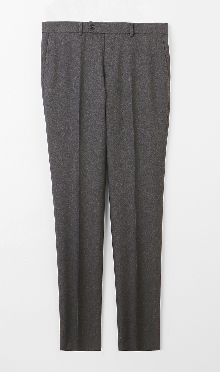 スタイリッシュスラックス【ノータック】【ウォッシャブル】【乾燥機OK】【セットアップ着用可】 チャコール 76cm