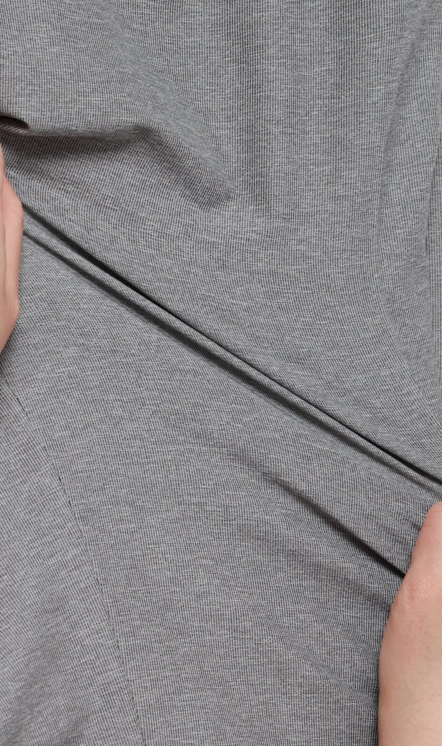スタイリッシュスラックス【超軽量】【TEXBRID】【セットアップ着用可】【裾上げ済み】 ライトグレー M