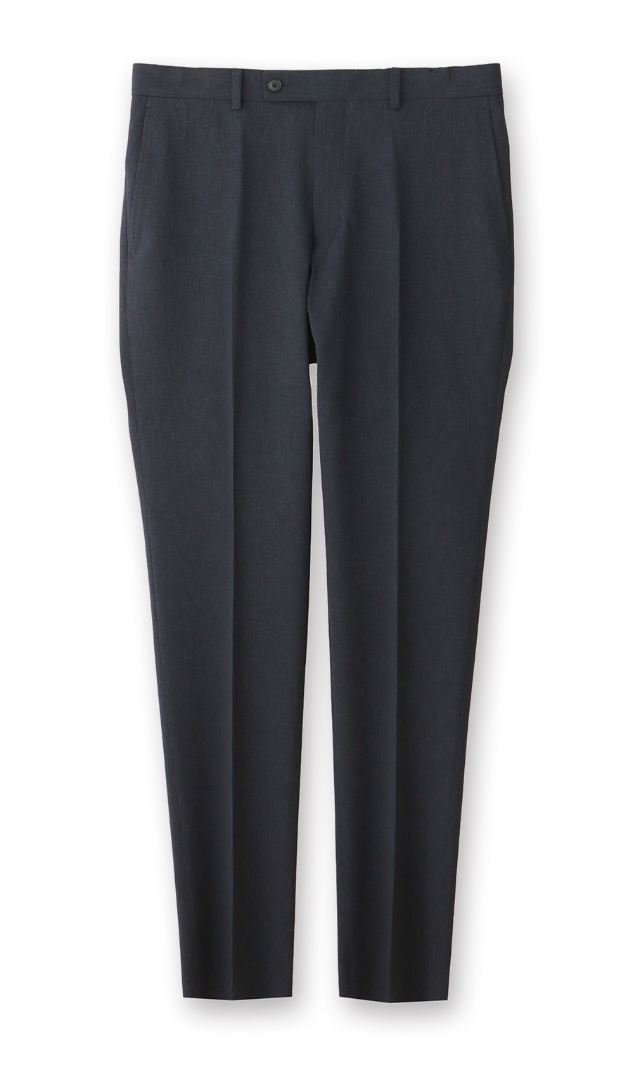 スタイリッシュスラックス【ウォッシャブル】【乾燥機OK】【セットアップ着用可】 ネイビー 76cm