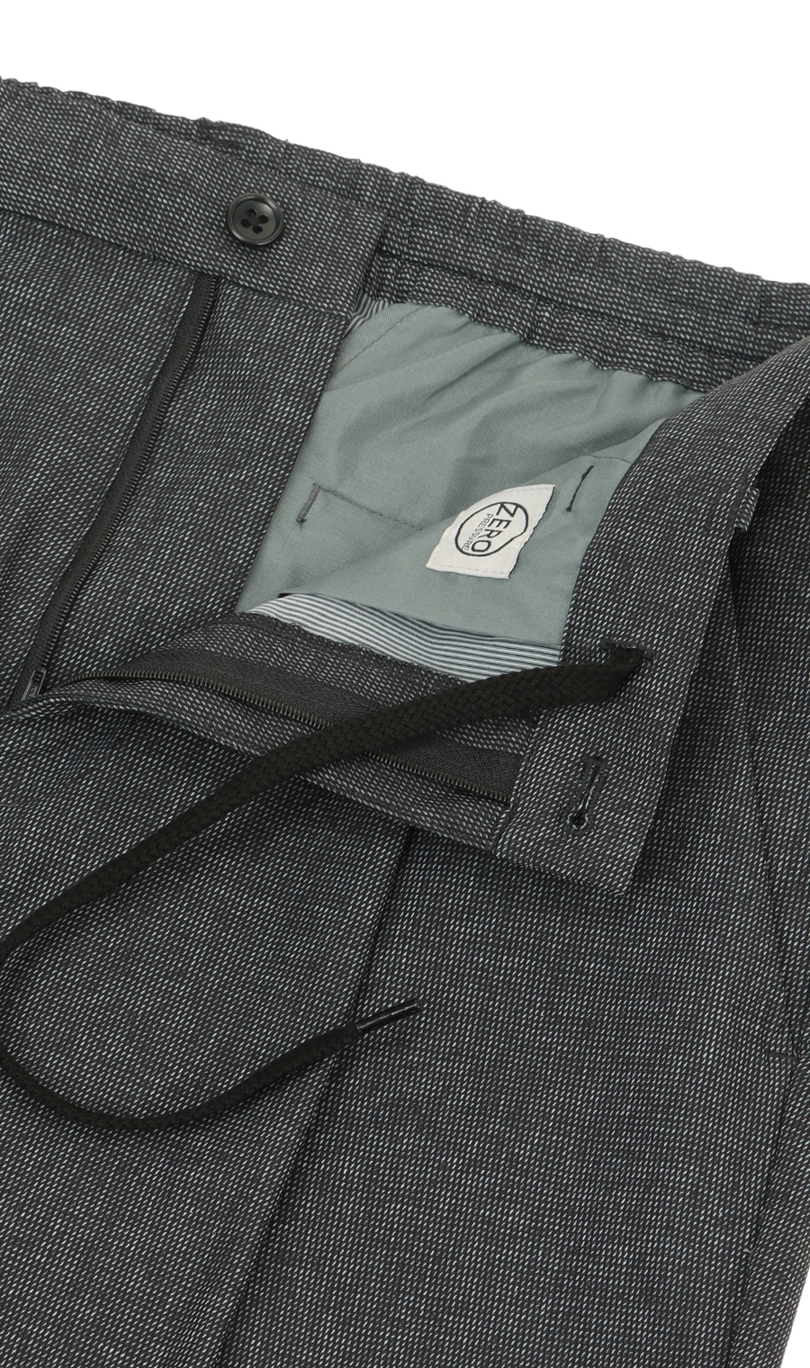 ゼロプレッシャースーツ【スラックス】【2WAYストレッチ】セットアップ着用可】【裾上げ済み】 ブラック 76cm