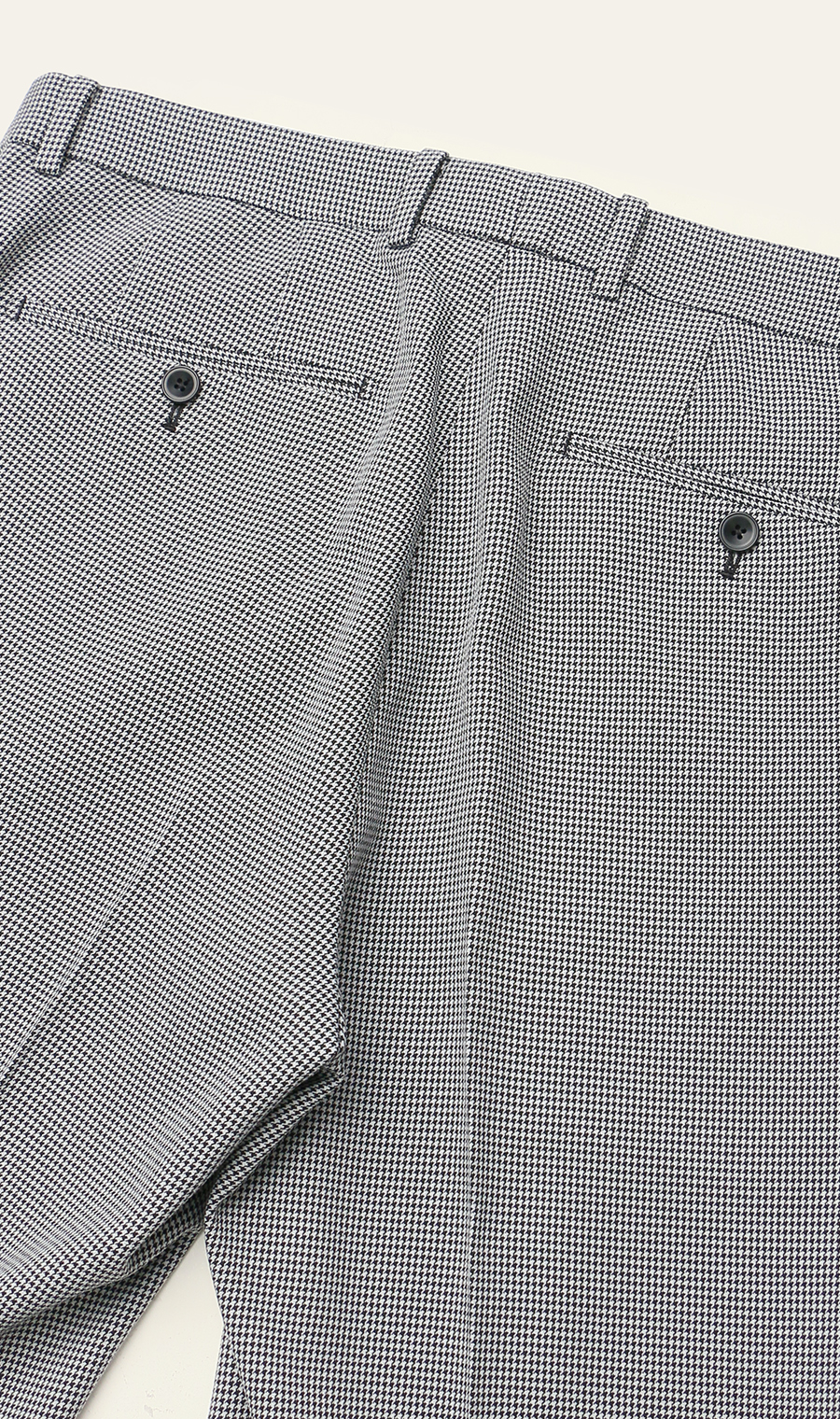 ノータックテーパードパンツ【セットアップ着用可】 グレー S