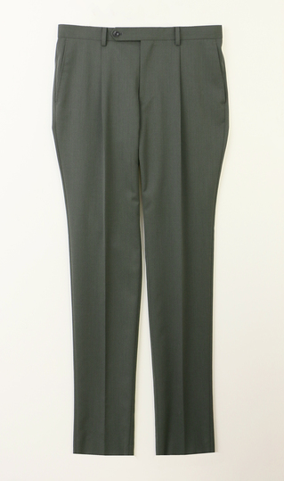 ワンプリーツテーパードパンツ【セットアップ着用可】