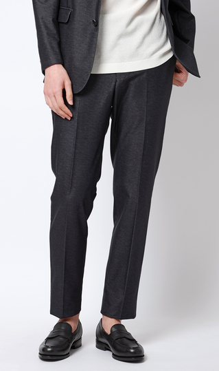 ノープリーツテーパードパンツ【セットアップ着用可】