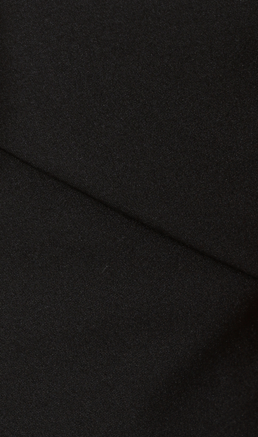 ノープリーツテーパードパンツ【セットアップ着用可】 ブラック S