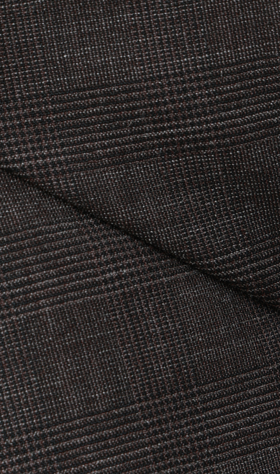 ワンプリーツテーパードパンツ【セットアップ着用可】 ブラウン S