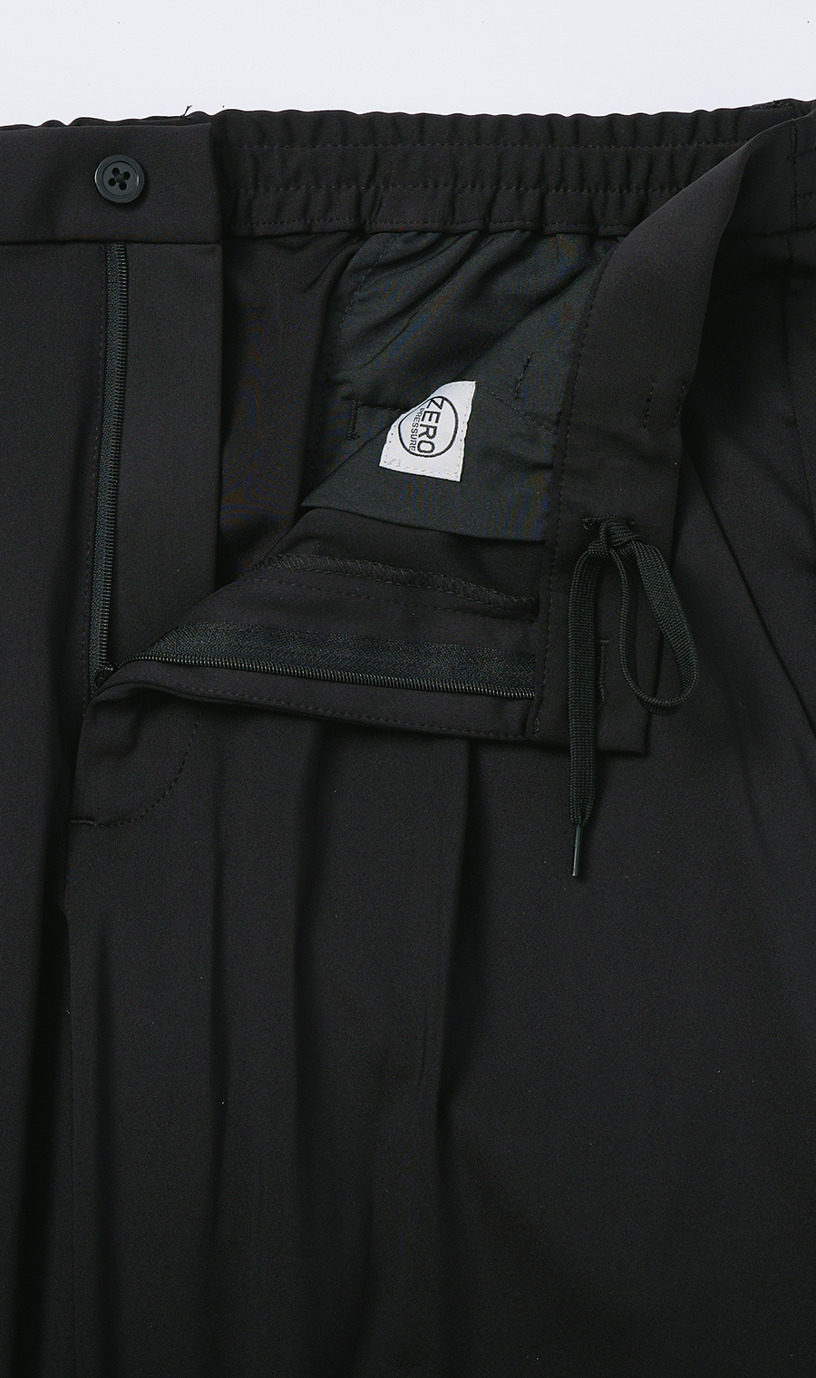 ゼロプレッシャースーツ【スラックス】【セットアップ着用可】【裾上げ済み】 ブラック 97cm