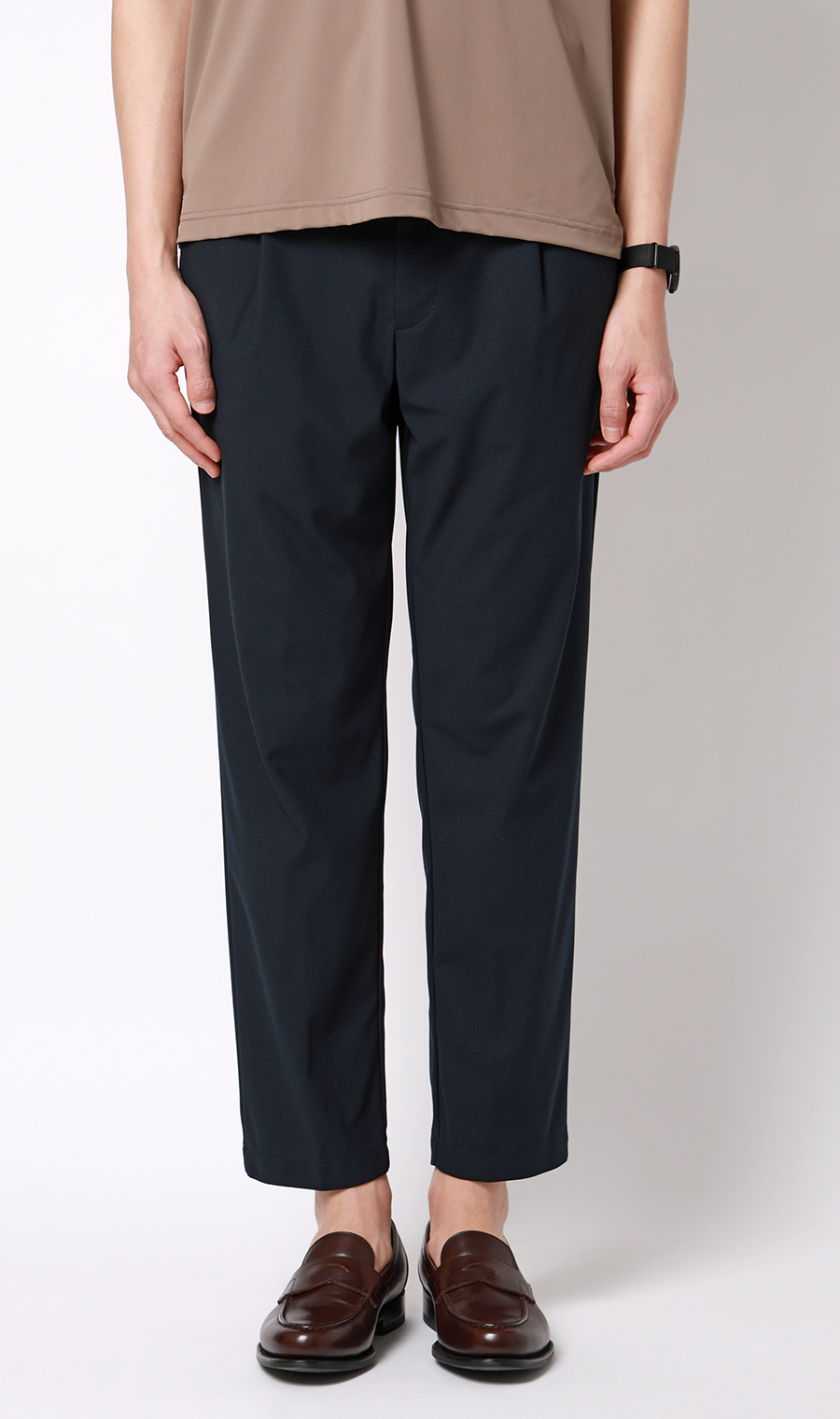 ゼロプレッシャースーツ【スラックス】【2WAYストレッチ】【セットアップ着用可】【裾上げ済み】 ネイビー 76cm