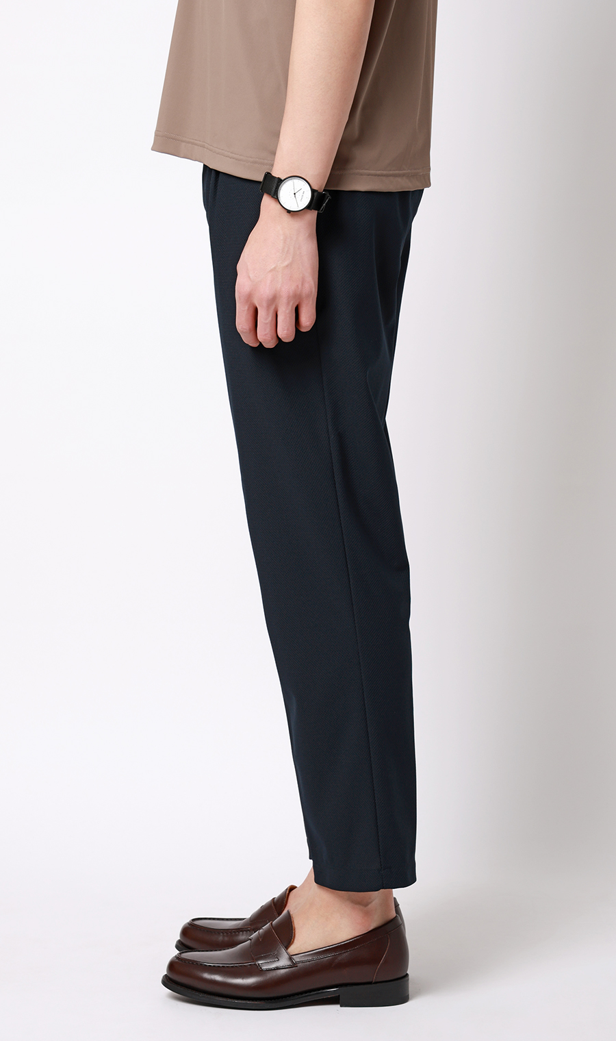 ゼロプレッシャースーツ【スラックス】【2WAYストレッチ】【セットアップ着用可】【裾上げ済み】 ネイビー 76cm