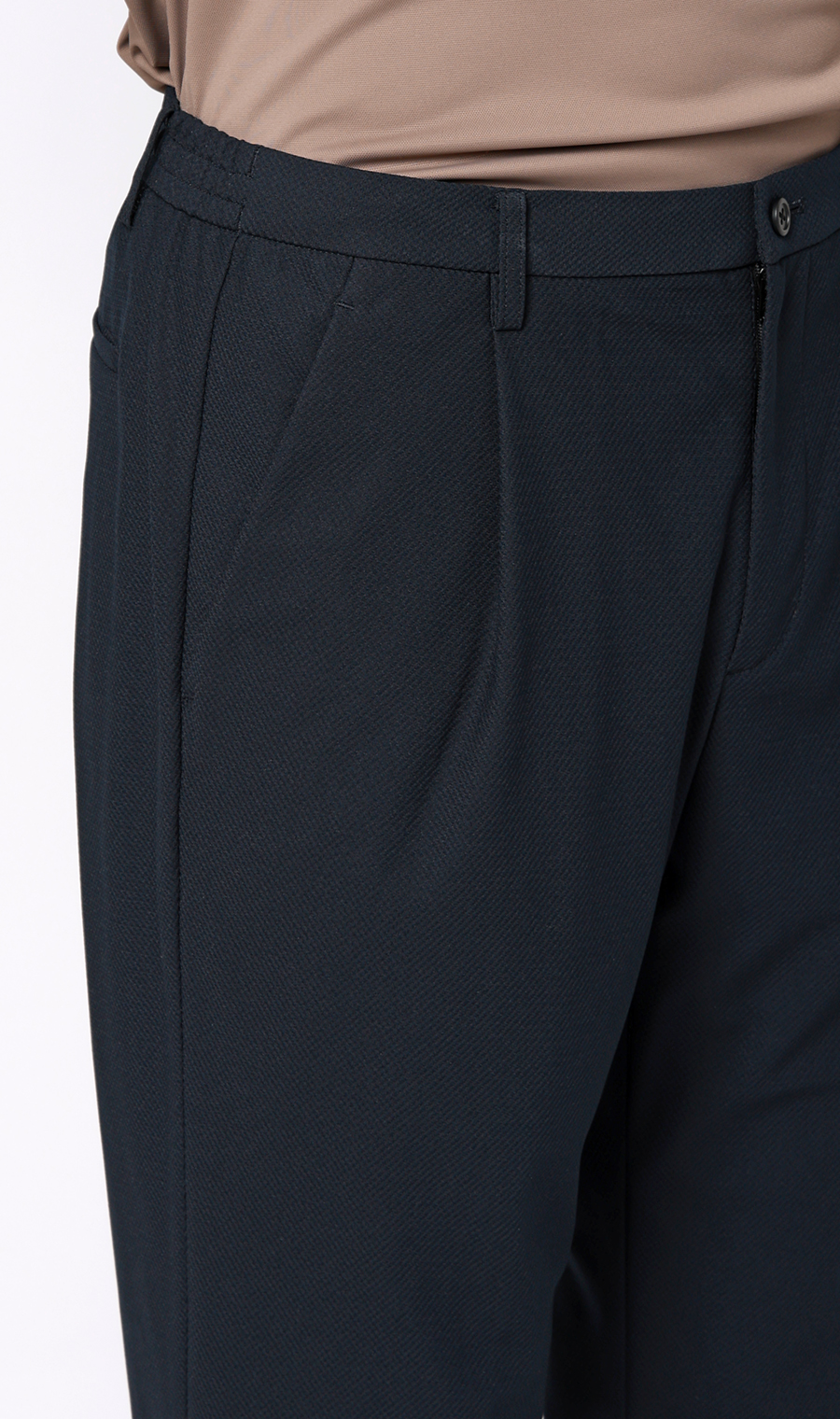 ゼロプレッシャースーツ【スラックス】【2WAYストレッチ】【セットアップ着用可】【裾上げ済み】 ネイビー 76cm