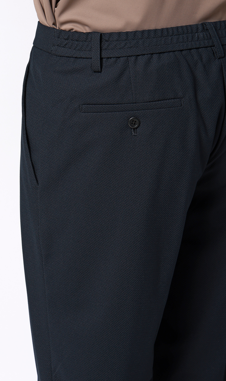 ゼロプレッシャースーツ【スラックス】【2WAYストレッチ】【セットアップ着用可】【裾上げ済み】 ネイビー 76cm