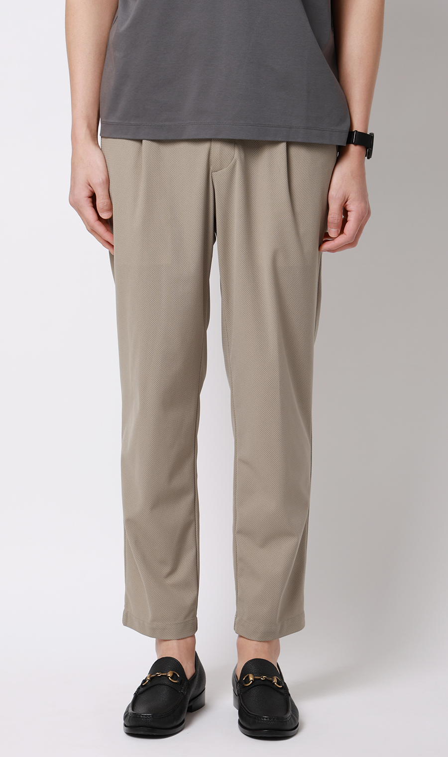 ゼロプレッシャースーツ【スラックス】【2WAYストレッチ】【セットアップ着用可】【裾上げ済み】 ベージュ 76cm