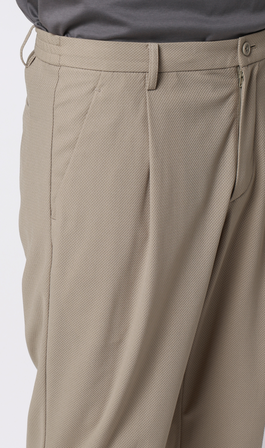 ゼロプレッシャースーツ【スラックス】【2WAYストレッチ】【セットアップ着用可】【裾上げ済み】 ベージュ 76cm