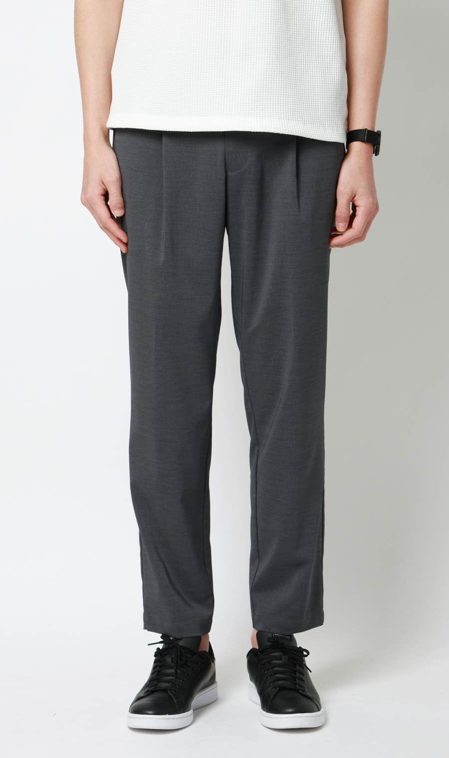 ゼロプレッシャースーツ【スラックス】【2WAYストレッチ】【セットアップ着用可】【裾上げ済み】 グレー 76cm