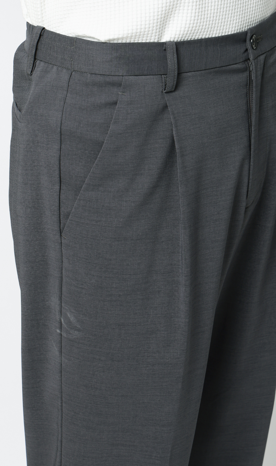 ゼロプレッシャースーツ【スラックス】【2WAYストレッチ】【セットアップ着用可】【裾上げ済み】 グレー 76cm