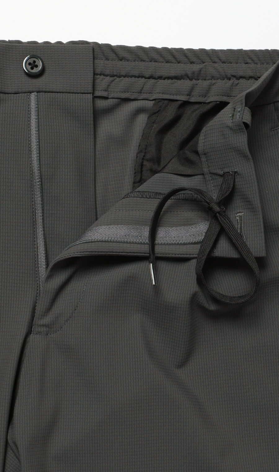 ゼロプレッシャースーツ【スラックス】【2WAYストレッチ】【セットアップ着用可】【裾上げ済み】 チャコール 76cm