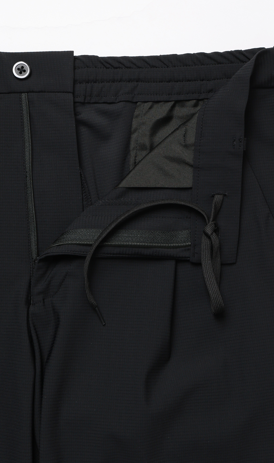 ゼロプレッシャースーツ【スラックス】【2WAYストレッチ】【セットアップ着用可】【裾上げ済み】 ブラック 76cm