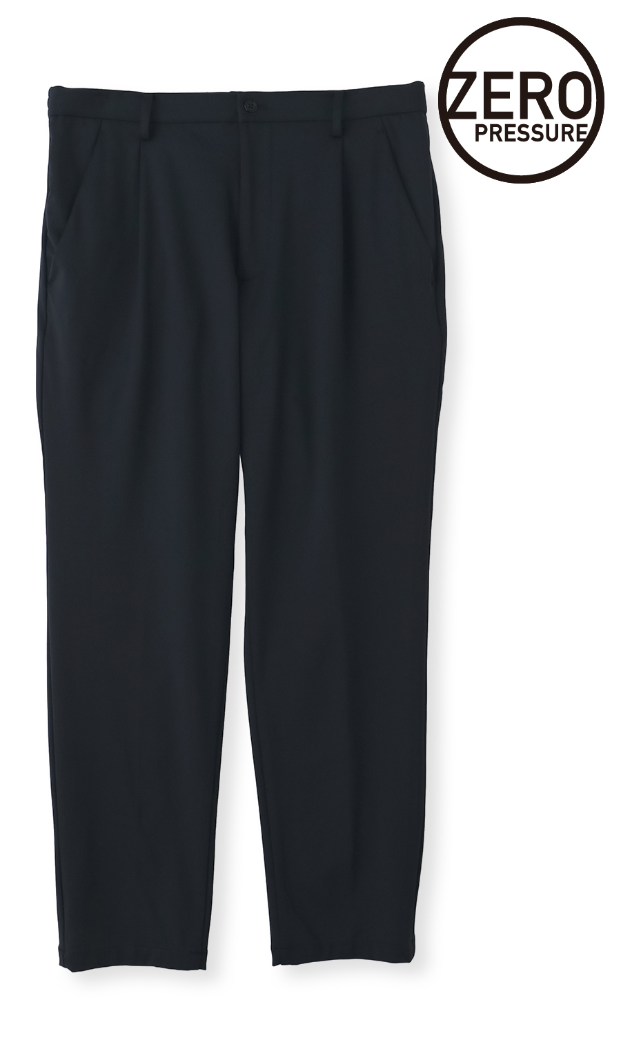 ゼロプレッシャースーツ【スラックス】【セットアップ着用可】【裾上げ済み】 ネイビー 76cm