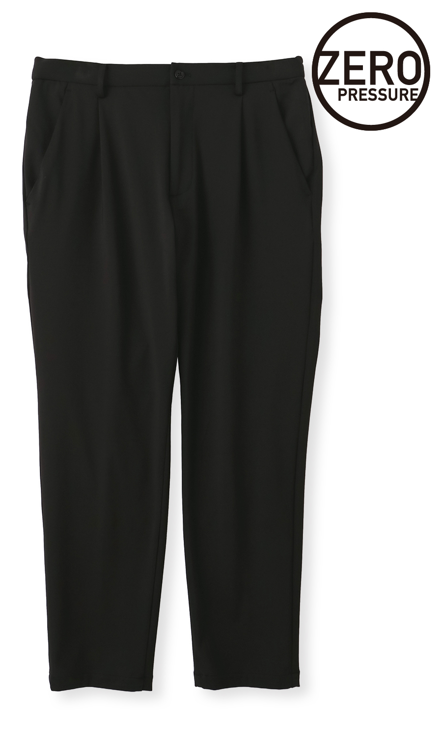 ゼロプレッシャースーツ【スラックス】【セットアップ着用可】【裾上げ済み】 ブラック 76cm