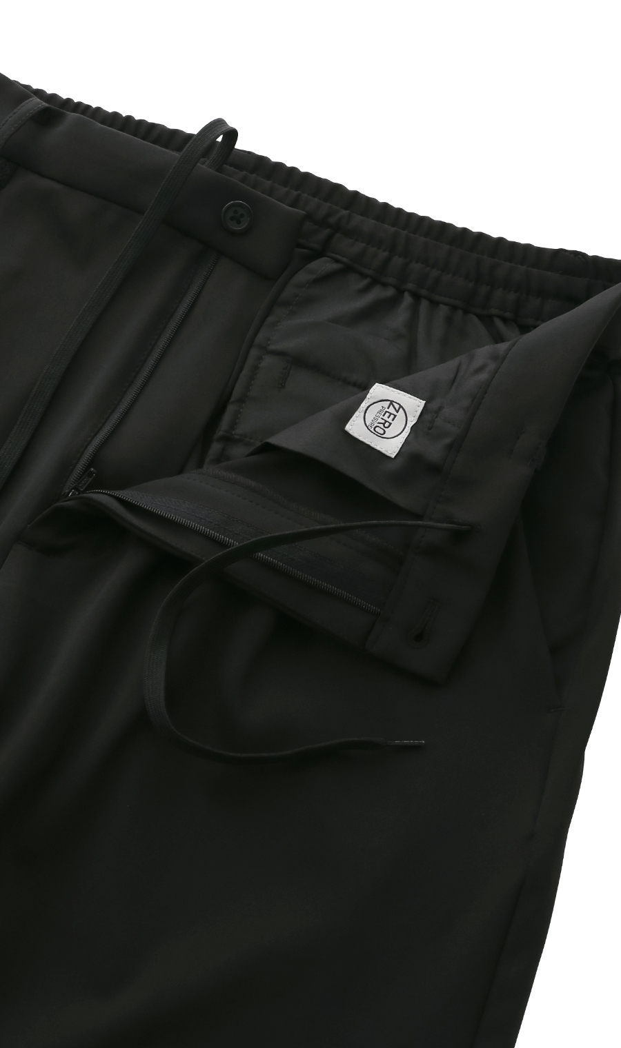 ゼロプレッシャースーツ【スラックス】【セットアップ着用可】【裾上げ済み】 ブラック 76cm