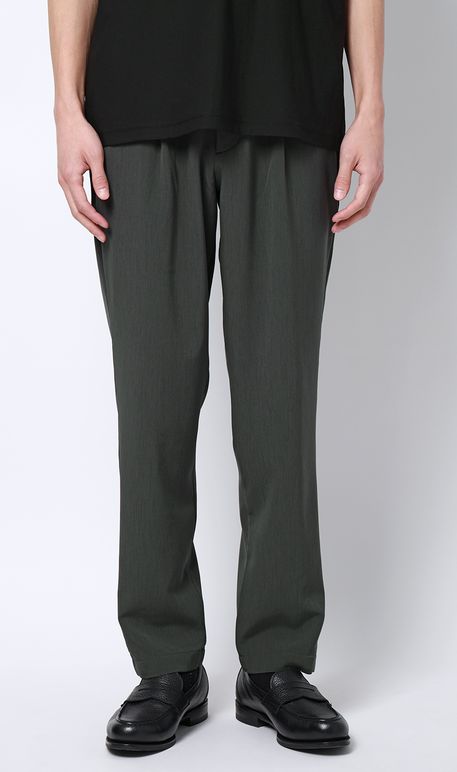 ゼロプレッシャースーツ【スラックス】【セットアップ着用可】【裾上げ済み】 チャコール 76cm