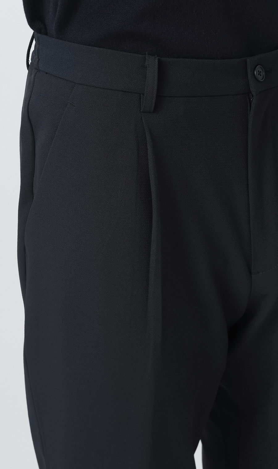 ゼロプレッシャースーツ【スラックス】【2WAYストレッチ】【セットアップ着用可】【裾上げ済み】 ネイビー 76cm