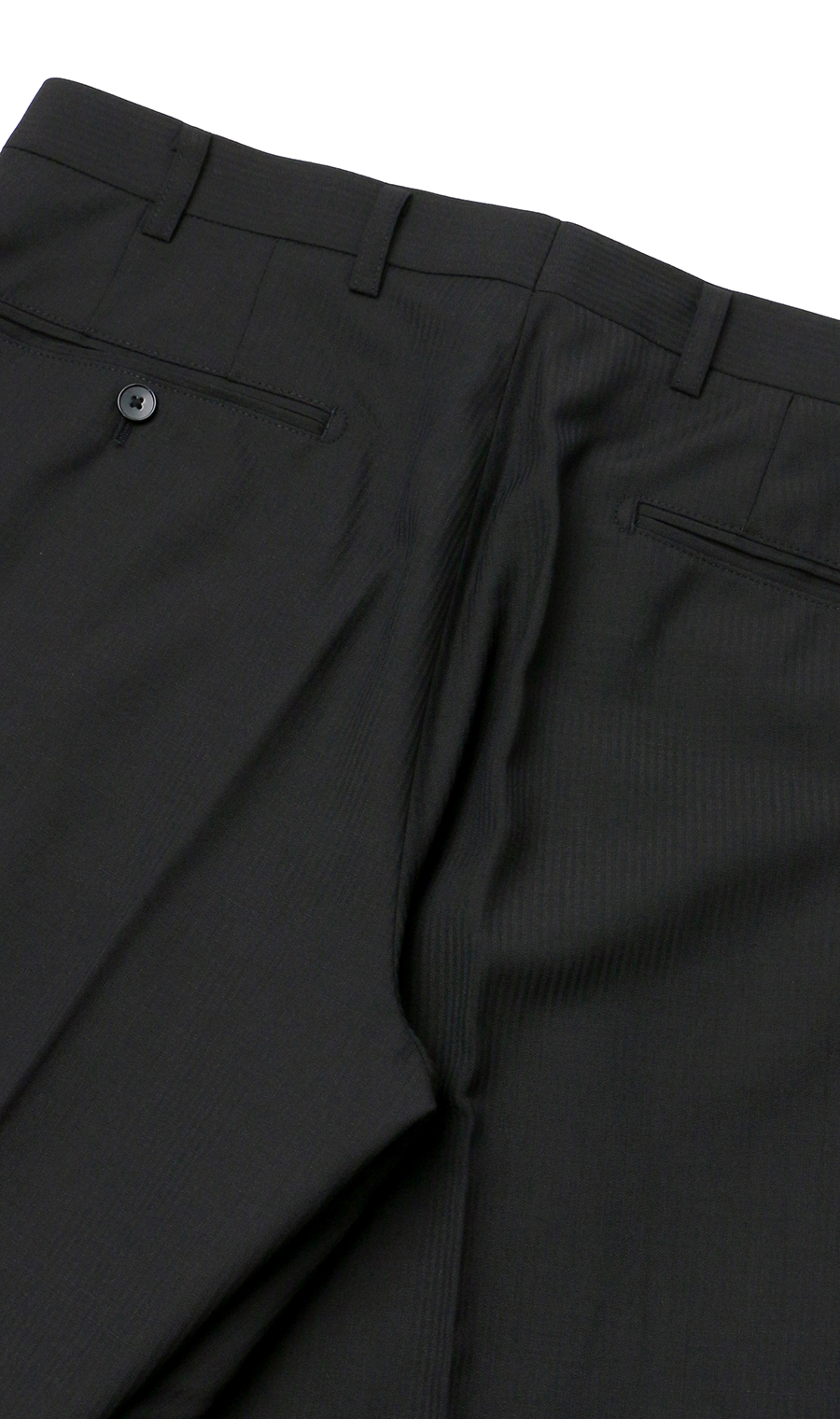 スタイリッシュスラックス【ノータック】【SOACOOL】 ブラック 76cm