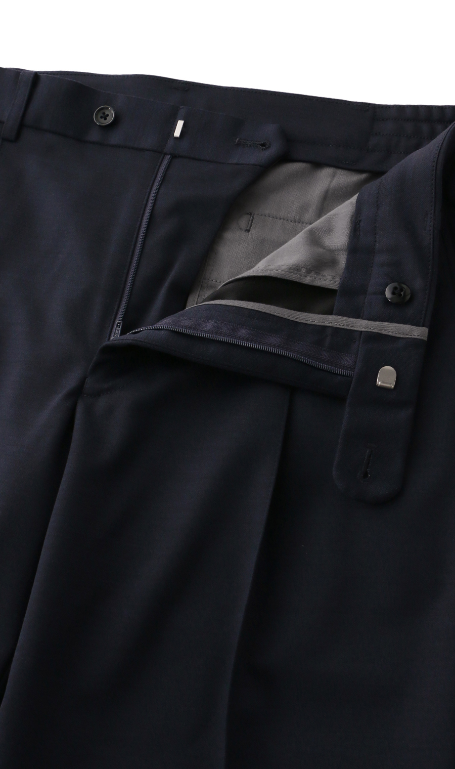 ニットパンツ【KNIT TROUSERS】【TOGA MODEL】【TOGA PANTS】【2026年モデル】【裾上げ済み】 ネイビー 76cm