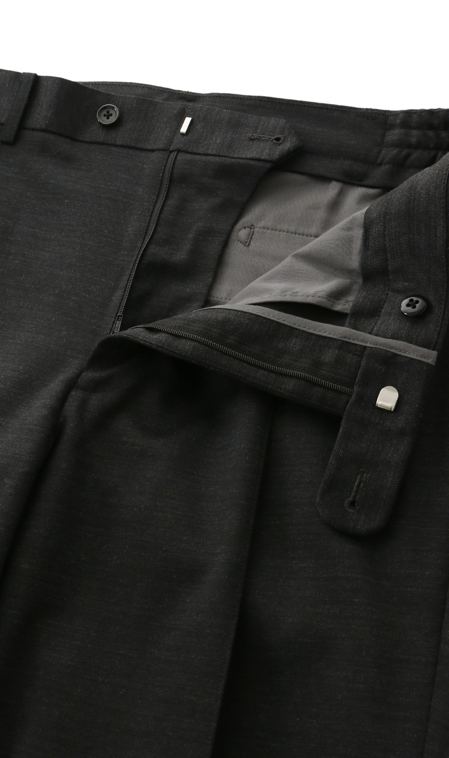 ニットパンツ【KNIT TROUSERS】【TOGA MODEL】【TOGA PANTS】【2026年モデル】【裾上げ済み】 グレー 76cm