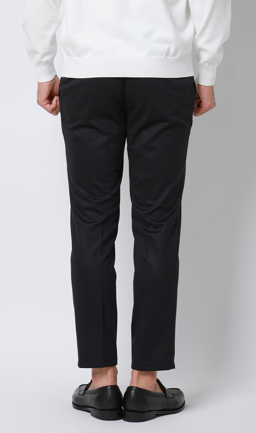 ニットパンツ【KNIT TROUSERS】【TOGA MODEL】【TOGA PANTS】【2026年モデル】【裾上げ済み】 ブラック 76cm