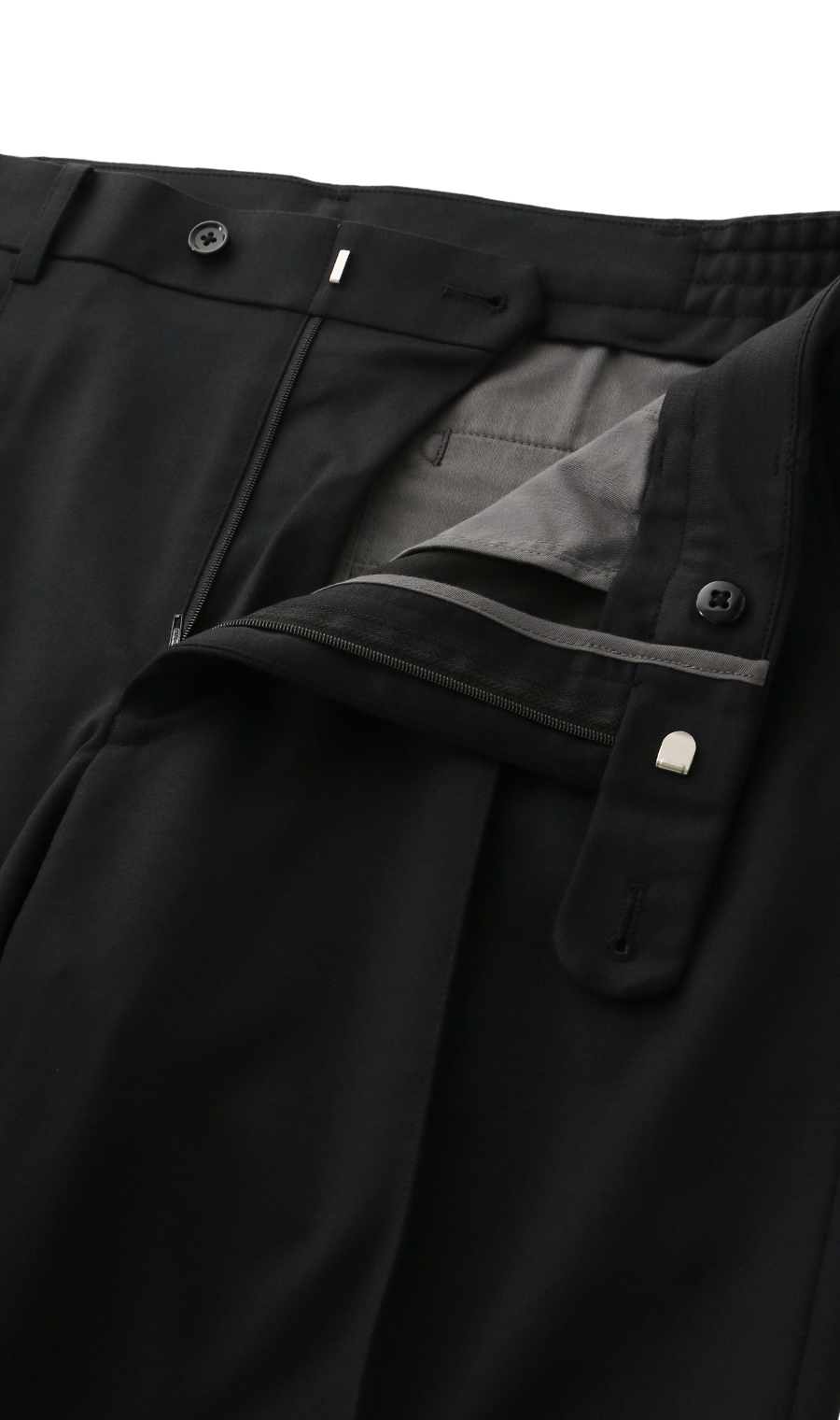 ニットパンツ【KNIT TROUSERS】【TOGA MODEL】【TOGA PANTS】【2026年モデル】【裾上げ済み】 ブラック 76cm