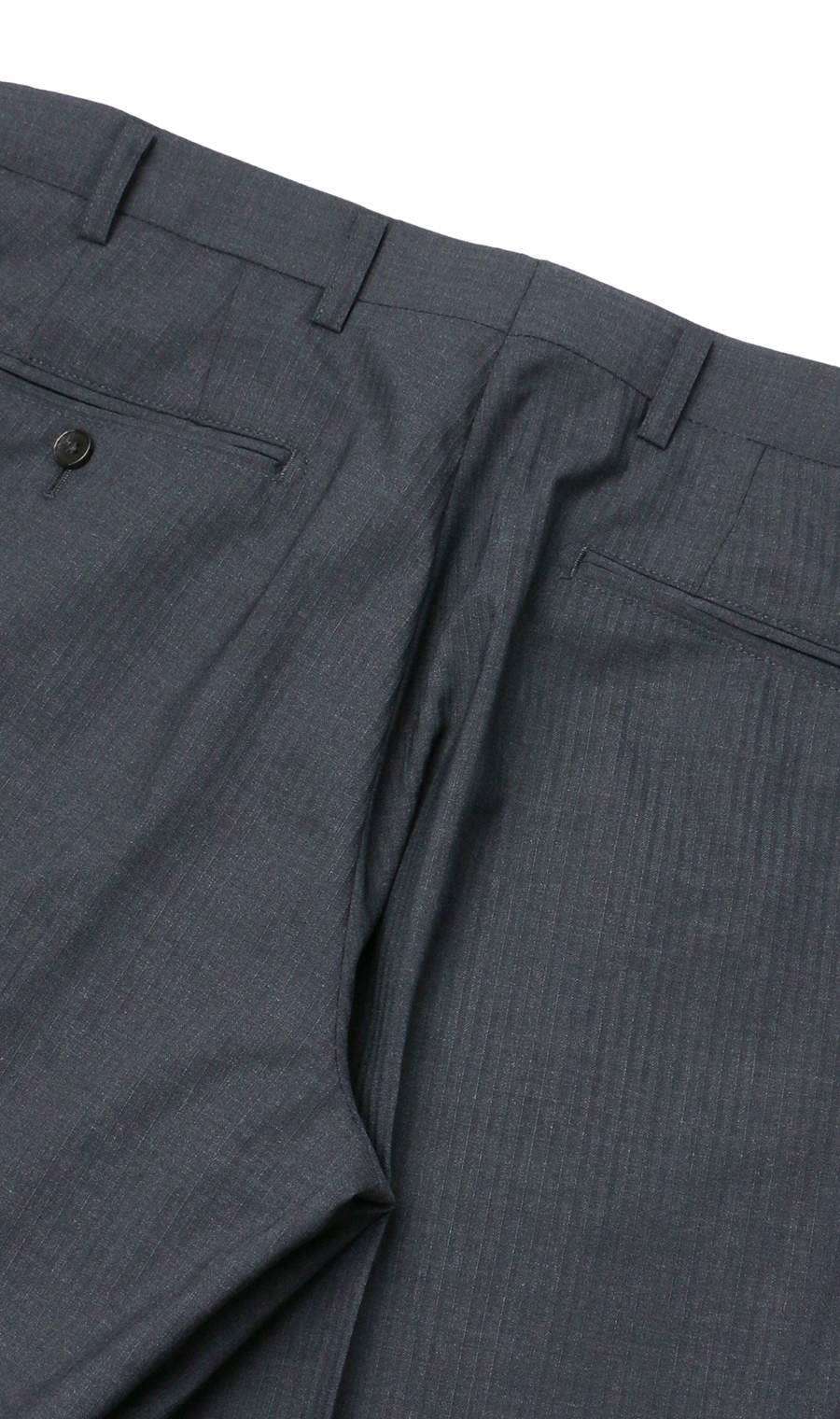 スタイリッシュスラックス【ノータック】 チャコール 73cm