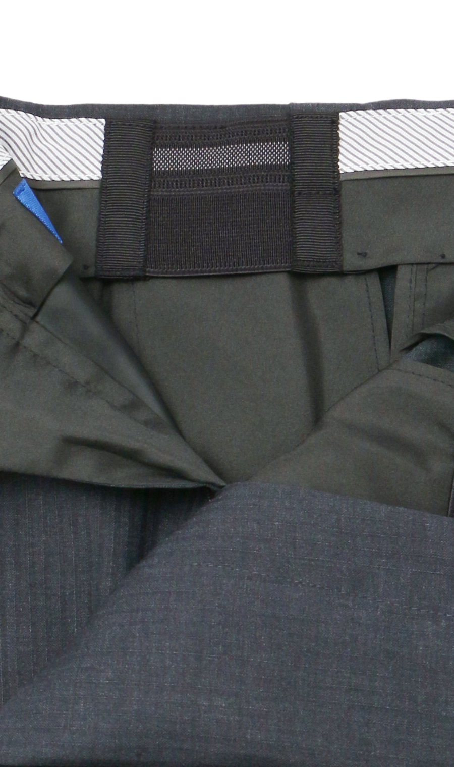 スタイリッシュスラックス【ノータック】 チャコール 73cm