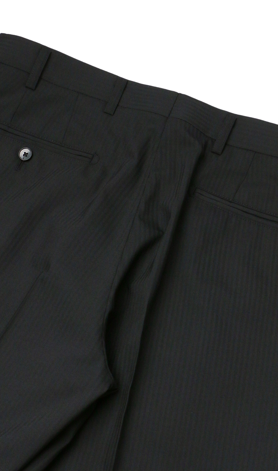 スタイリッシュスラックス【ノータック】 ブラック 73cm