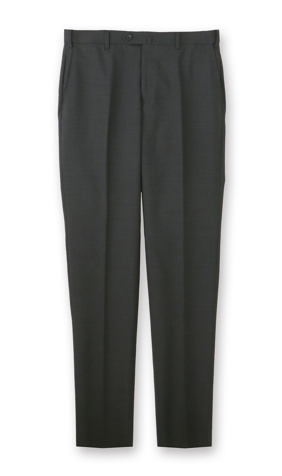 スタイリッシュスラックス【ノータック】 チャコール 73cm