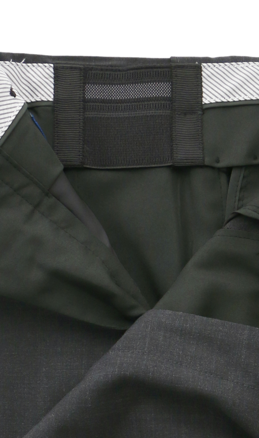 スタイリッシュスラックス【ノータック】 チャコール 73cm