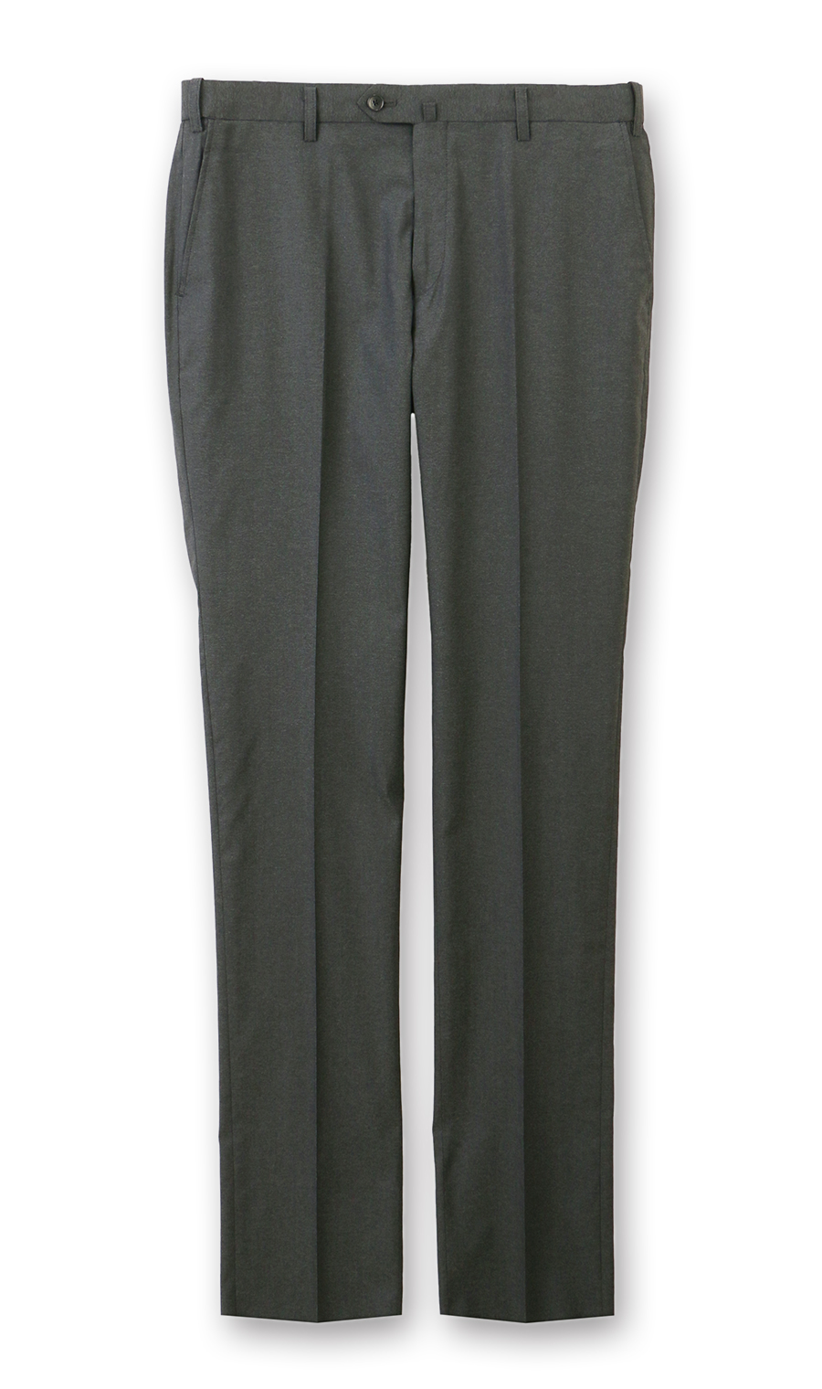 スタイリッシュスラックス【ノータック】【Plastics Smart】 チャコール 79cm