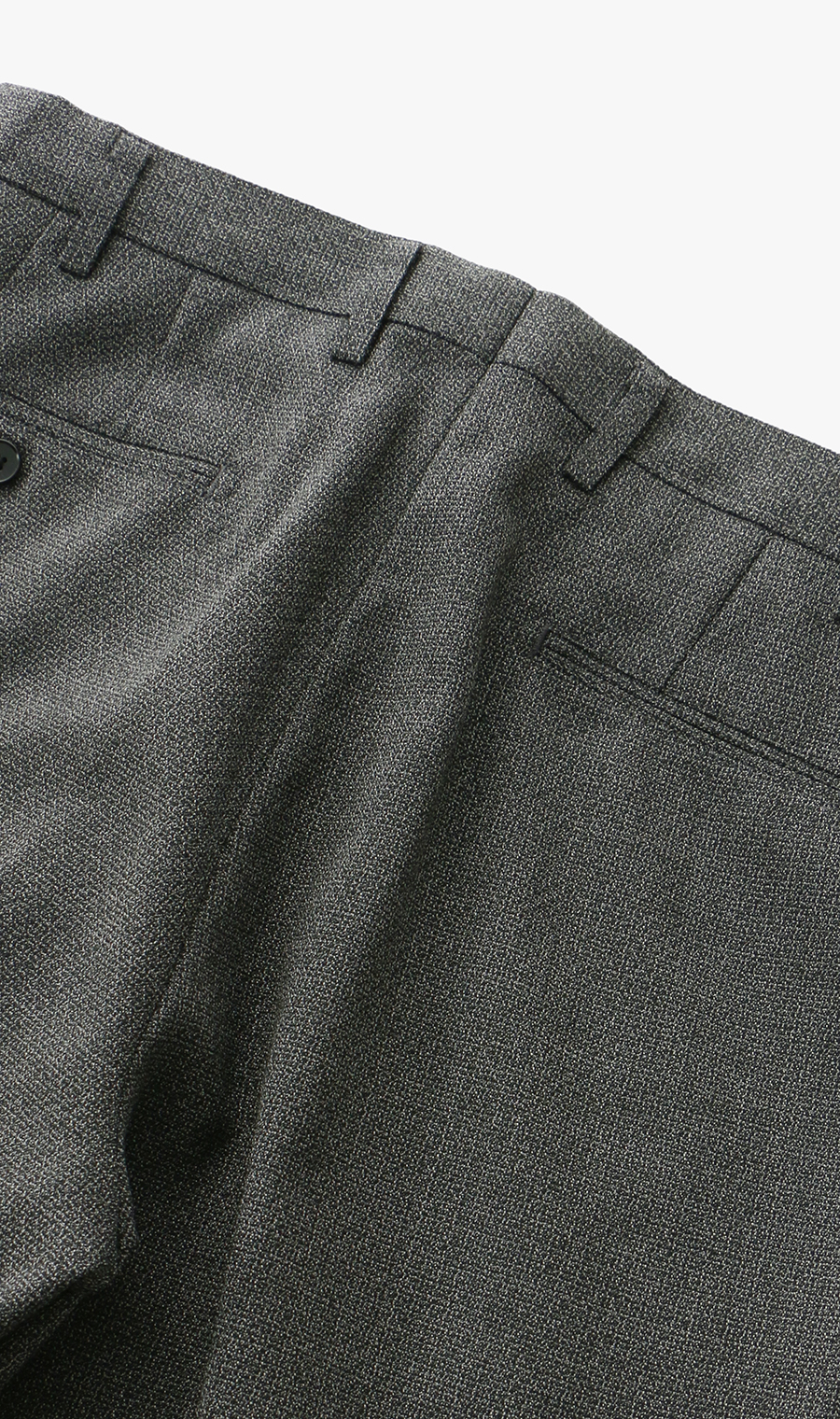 スタイリッシュスラックス【ノータック】【Plastics Smart】 グレー 73cm