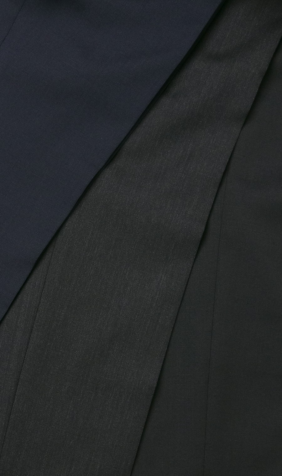 スタイリッシュスラックス【ノータック】【清涼】【Plastics Smart】 ブラック 73cm