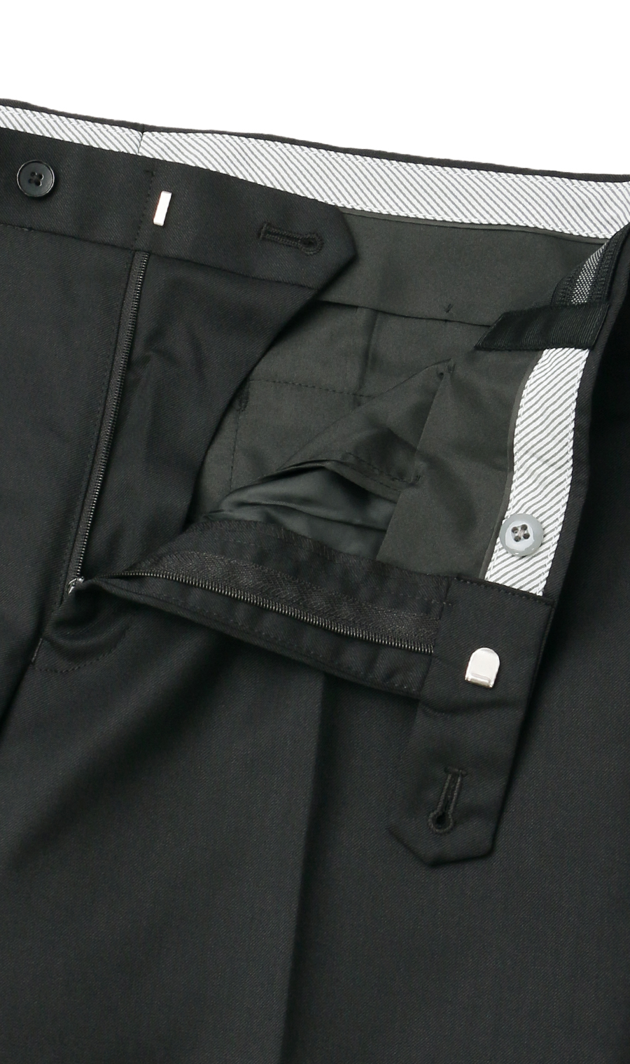 スタイリッシュスラックス【ノータック】【Plastics Smart】 ブラック 70cm