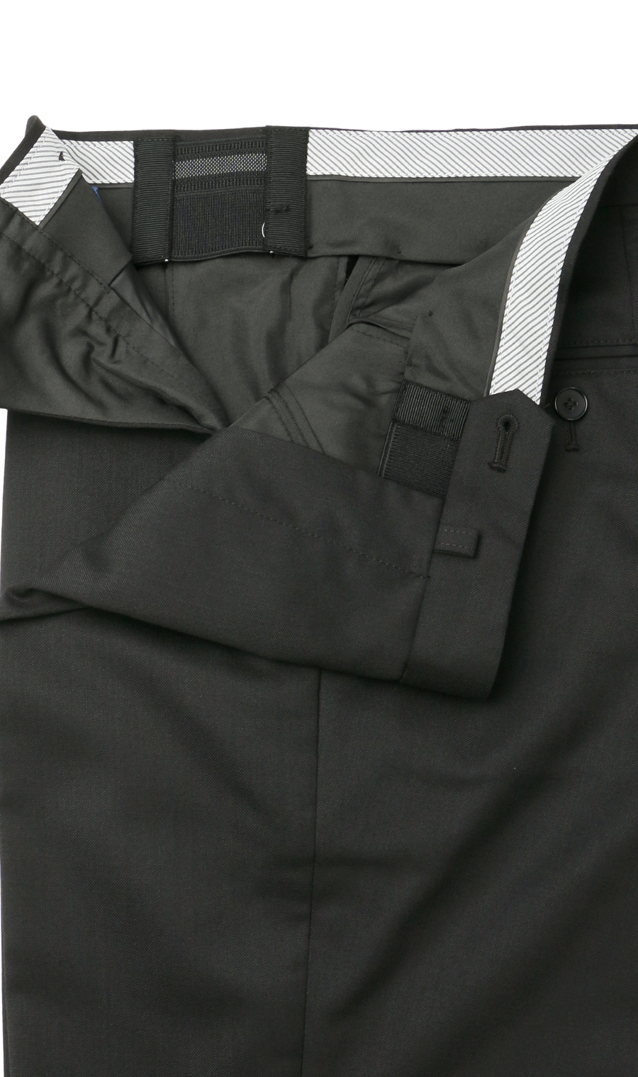 スタイリッシュスラックス【ノータック】【Plastics Smart】 ブラック 70cm