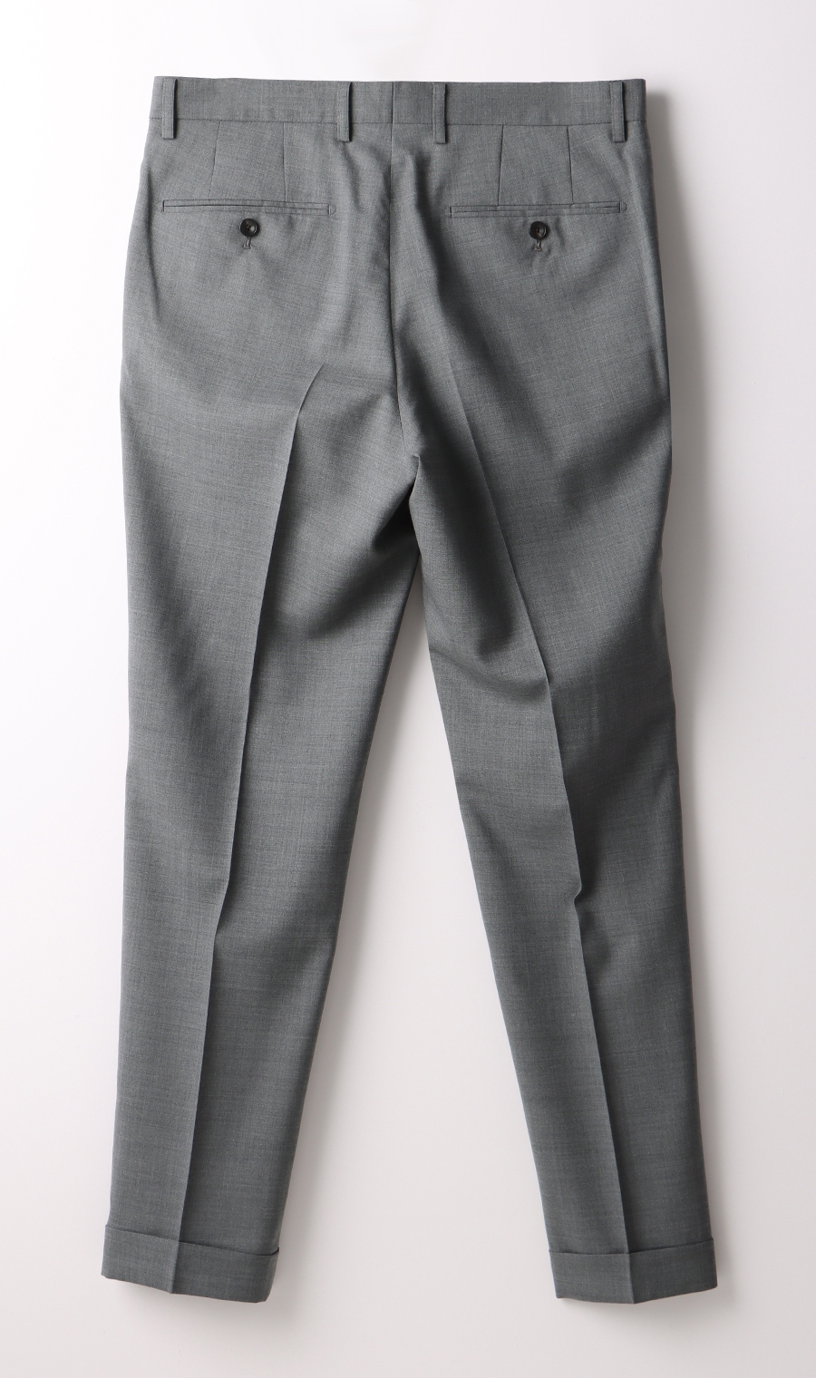 ワンタックテーパードパンツ《裾上げ済み》 グレー S