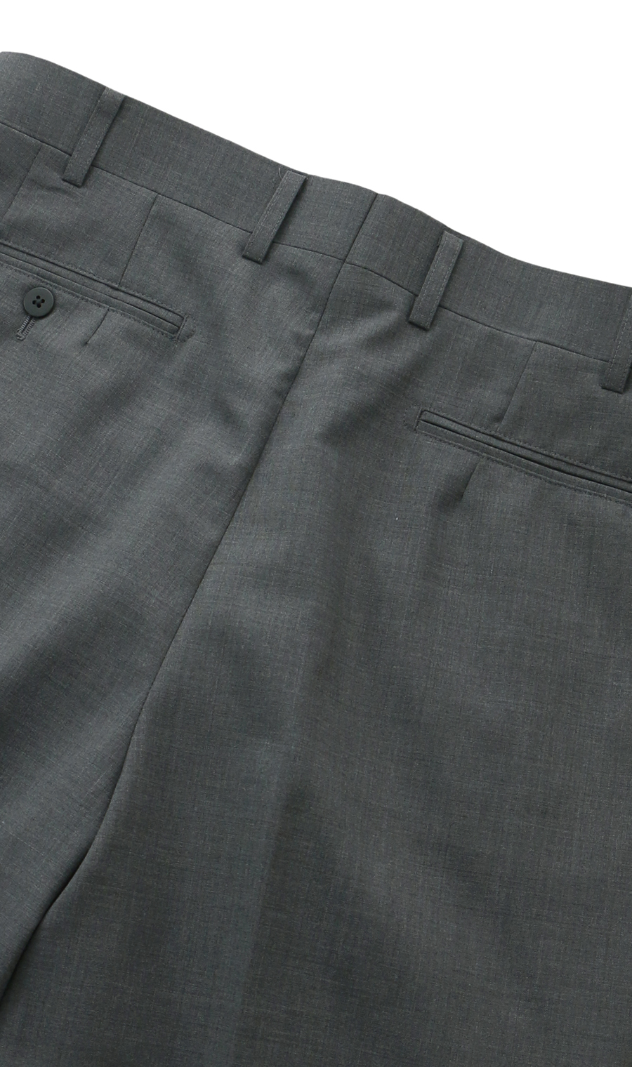 スタンダードスラックス【ツータック】 グレー 91cm