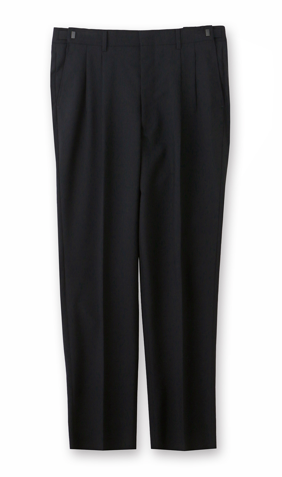 スタンダードスラックス【ツータック】 ネイビー 88cm