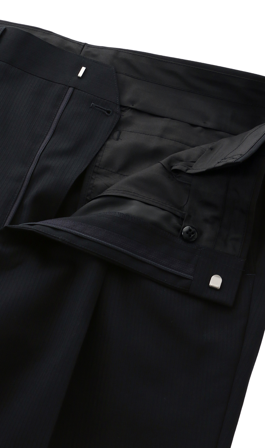 スタンダードスラックス【ツータック】 ネイビー 88cm