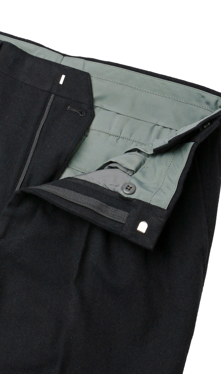 スタンダードスラックス【ツータック】【Plastics Smart】 ネイビー 97cm