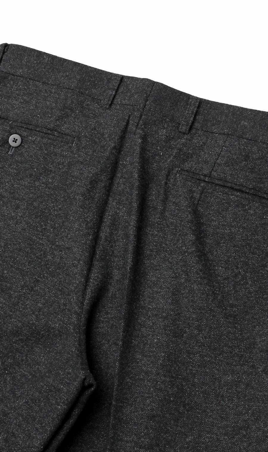 スタンダードスラックス【ツータック】【Plastics Smart】 チャコール 85cm