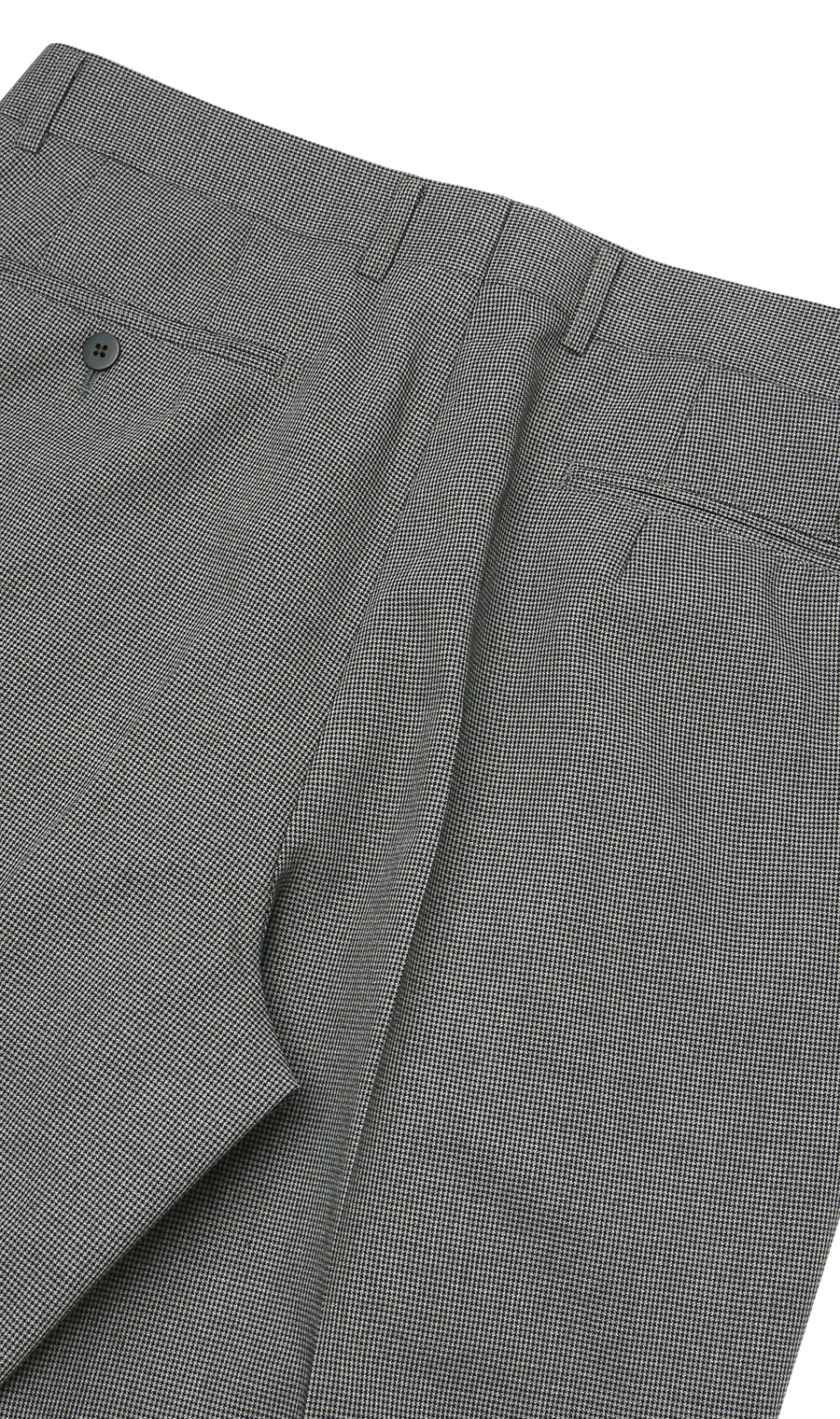 スタンダードスラックス【ツータック】【清涼】【Plastics Smart】 グレー 76cm