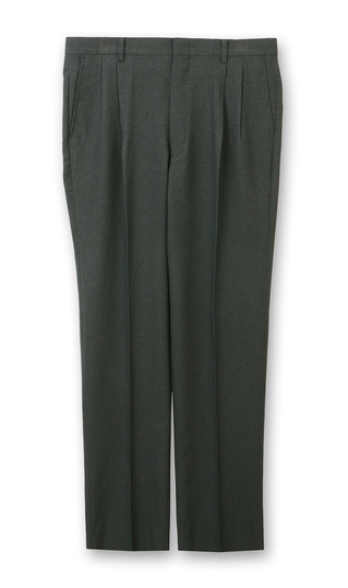 Standard slacks [Two tucks] [Plastics Smart]